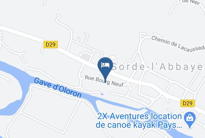 Landes - Maison Du Pierrou Maps