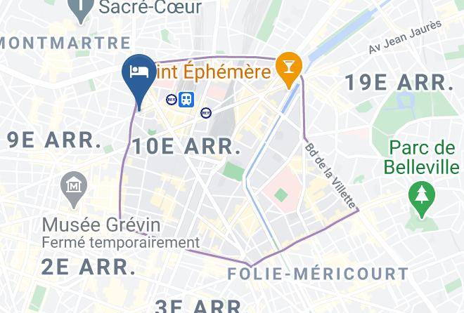 Paris - Maison Du Pre Maps