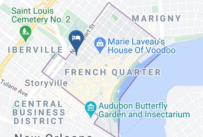 Orleans Par - Maison Dupuy Hotel Maps