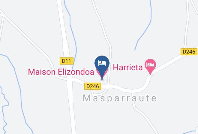 Pyrenees Atlantiques - Maison Elizondoa Maps