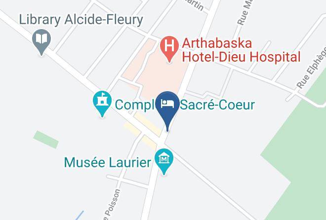 Arthabaska Regional County Municipality - Maison Elzear Ouellet Maps