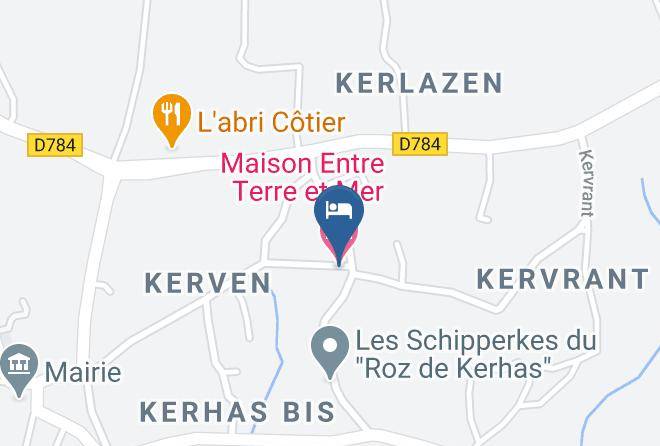 Finistere - Maison Entre Terre Et Mer Maps