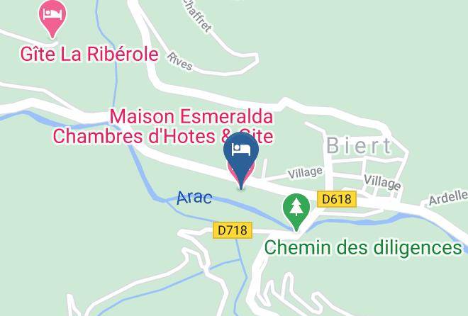 Ariege - Maison Esmeralda Chambres D'hotes & Gite Maps