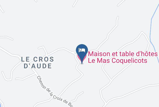 Var - Maison Et Table D'hotes Le Mas Coquelicots Maps