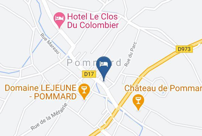 Cote D Or - Maison Felix Maps