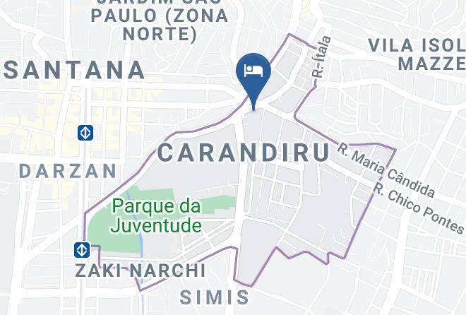 Sao Paulo Vila Guilherme - Maison Florense Hotel Maps