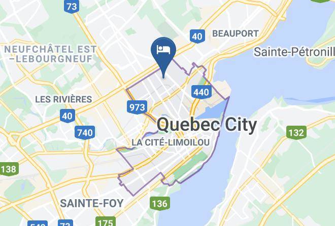 Capitale Nationale - Maison Fortin Couette & Cafe Maps