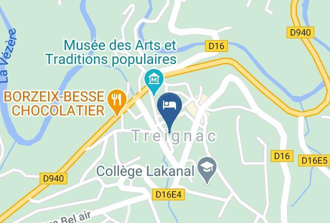 Correze - Maison Grand Champ Maps