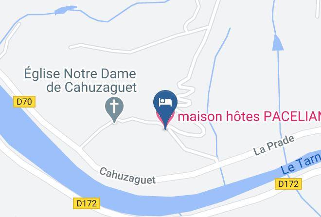 Tarn - Maison Hotes Pacelian Maps
