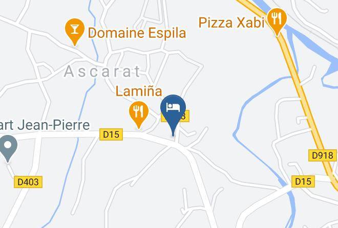Pyrenees Atlantiques - Maison Iputxainia Maps
