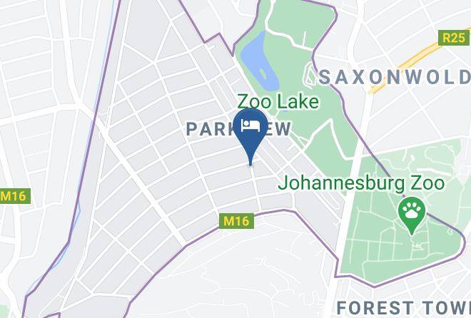 City Of Johannesburg - Maison Jacaranda Maps