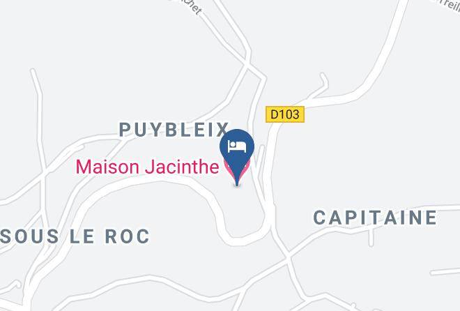 Dordogne - Maison Jacinthe Maps