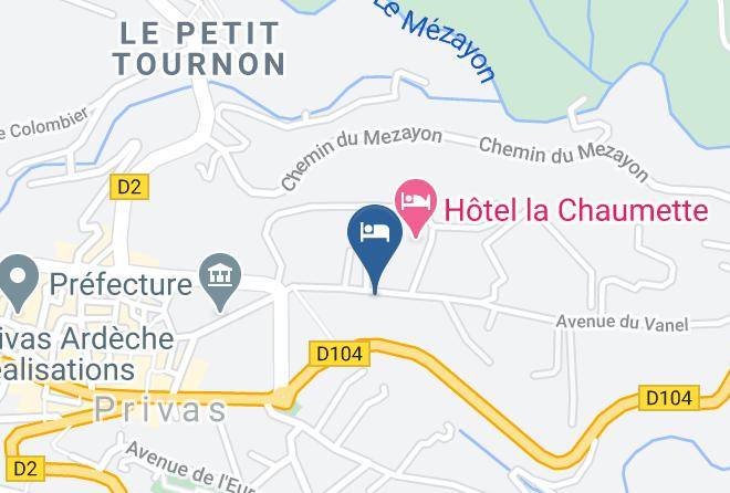 Ardeche - Maison Jaffran Suite En Ville Maps