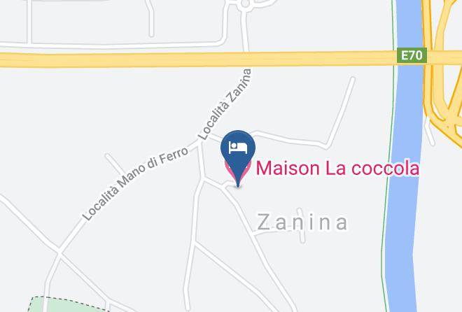 Verona - Maison La Coccola Maps