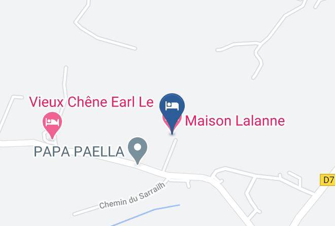 Landes - Maison Lalanne Maps