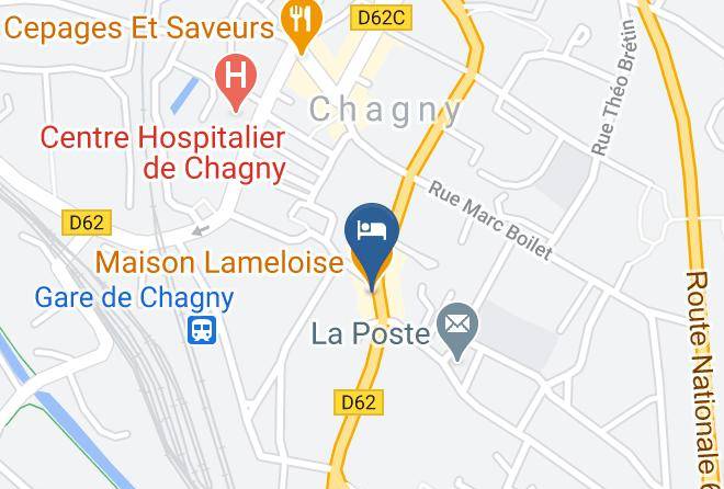 Saone Et Loire - Maison Lameloise Maps