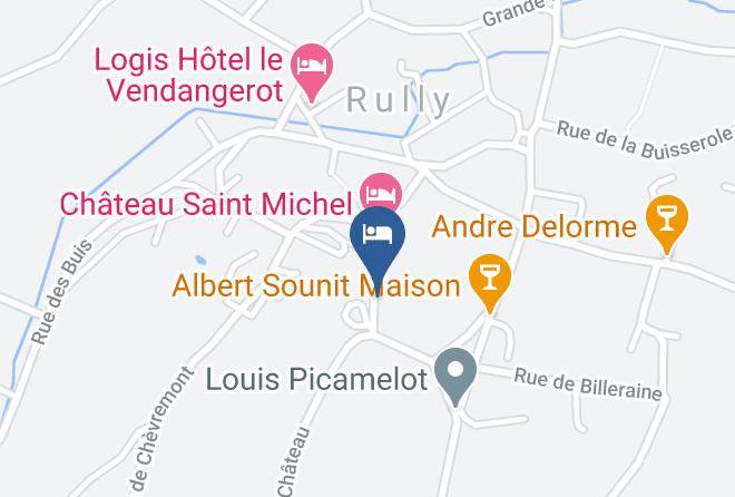 Saone Et Loire - Maison Le Courbe Maps