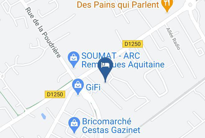 Chambres D'hotes Lucilda Map