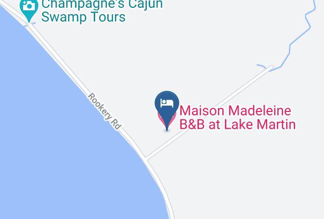 St Martin Par - Maison Madeleine B&b At Lake Martin Maps