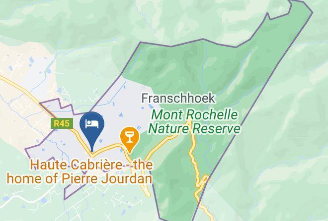 Cape Winelands - Maison Malherbe Franschhoek Maps