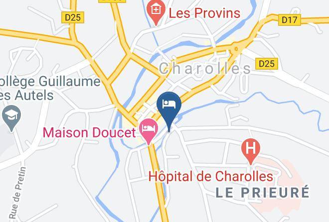 Saone Et Loire - Maison Marais Maps