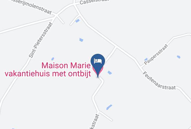 West Flanders - Maison Marie Vakantiehuis Met Ontbijt Maps