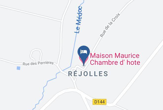 Charente Maritime - Maison Maurice Chambre D' Hote Maps