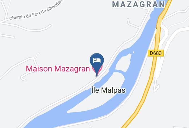 Doubs - Maison Mazagran Maps