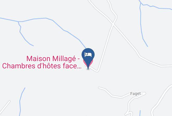 Pyrenees Atlantiques - Maison Millage Chambres D'hotes Face Aux Pyrenees Maps