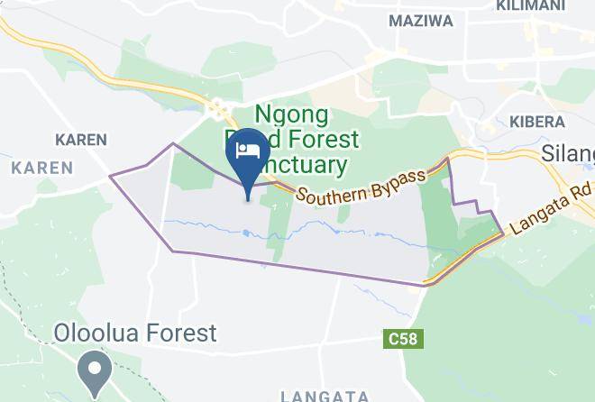 Nairobi - Maison Mitwaba Maps