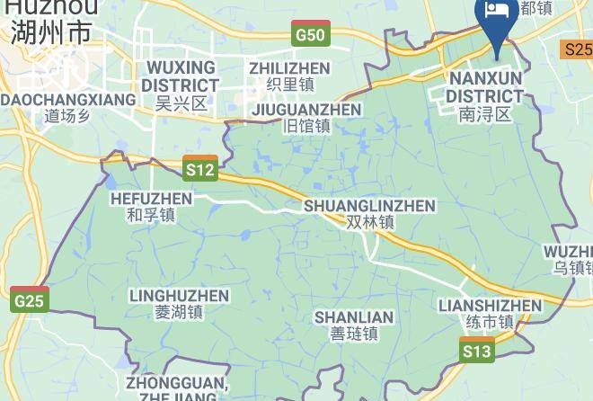 Huzhou - Maison New Century Nanxun Huzhou Maps