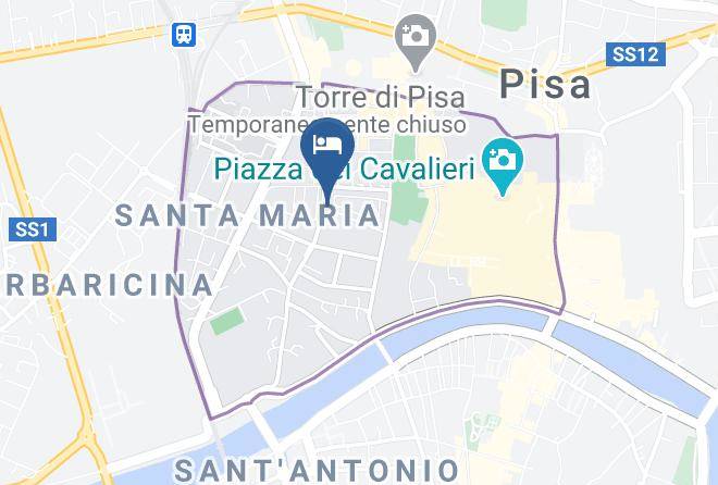 Pisa - Maison Dei Miracoli Maps