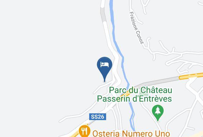 Aosta - Maison Orsieres Maps