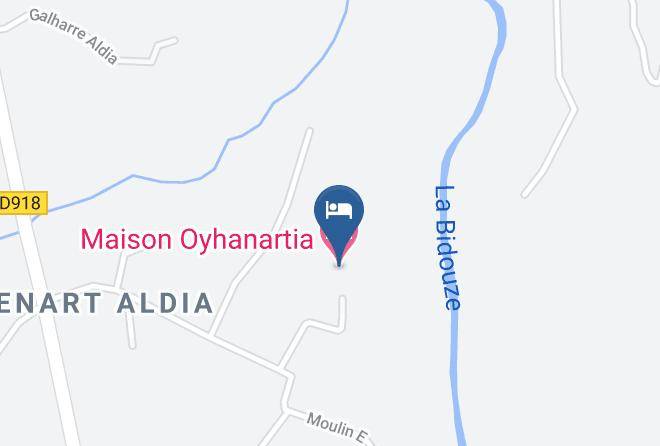 Pyrenees Atlantiques - Maison Oyhanartia Maps