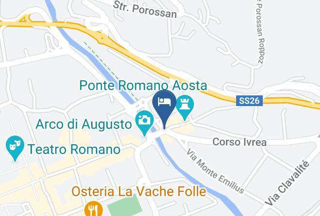 Aosta - Maison Palmira Maps