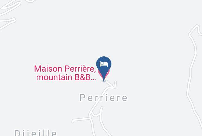 Aosta - Maison Perriere Mountain B&b Chambre D'hotes Maps