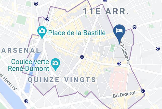 Paris - Maison Chanzy Maps