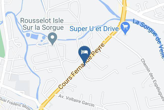 Vaucluse - Maison Piloni Bed And Breakfast Maps