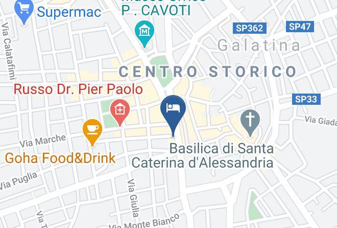 Lecce - Maison Porta Luce Maps