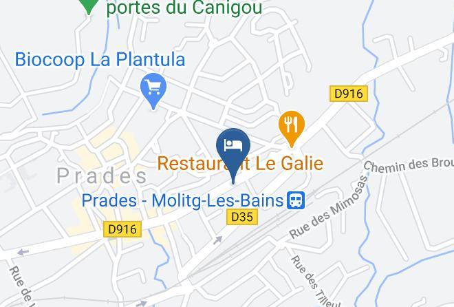 Pyrenees Orientales - Maison Prades Maps