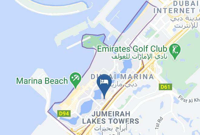 Dubai - Maison Privee Al Bateen Maps