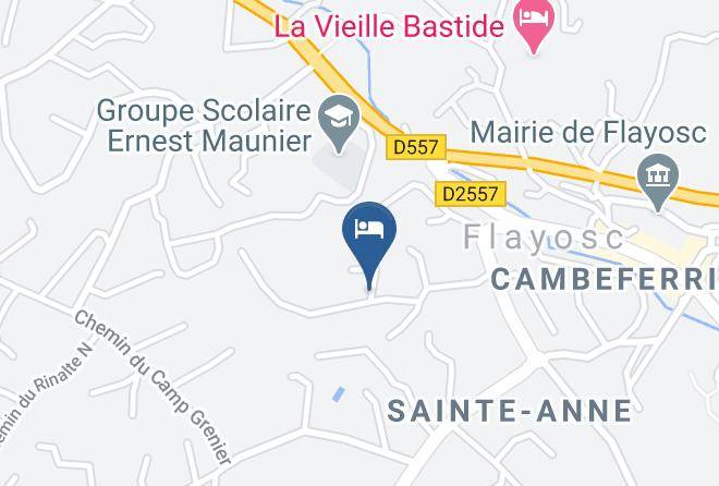 Var - Maison Provencale Bonnarens Maps