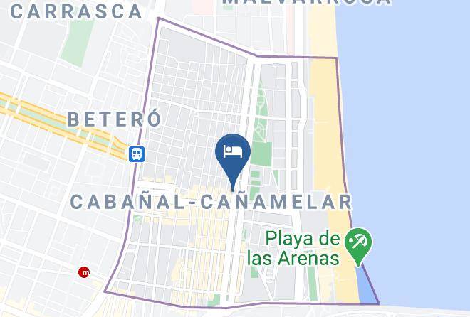 Valencia - Maison Reina B&b Maps