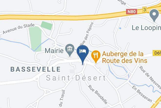Saone Et Loire - Maison Romaine Maps