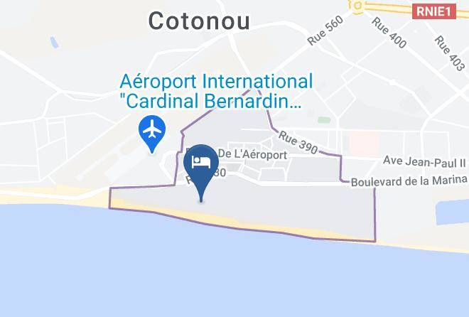 Cotonou - Maison Rouge Cotonou Maps