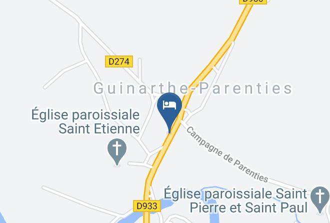 Pyrenees Atlantiques - Maison Saffores Maps