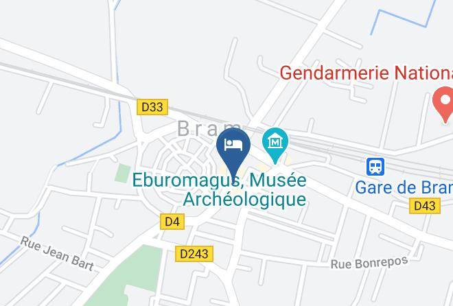 Aude - Maison Saint Jules Maps
