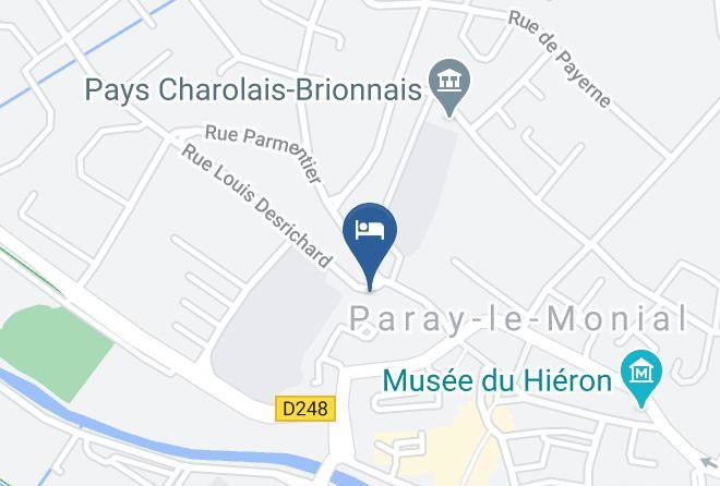 Saone Et Loire - Maison Saint Louis Maps