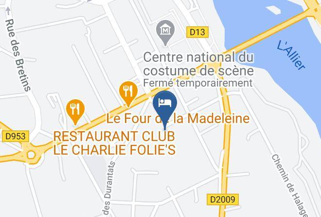 Allier - Maison Saint Paul Maps