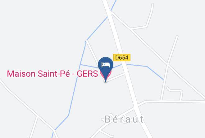 Gers - Maison Saint Pe Gers Maps